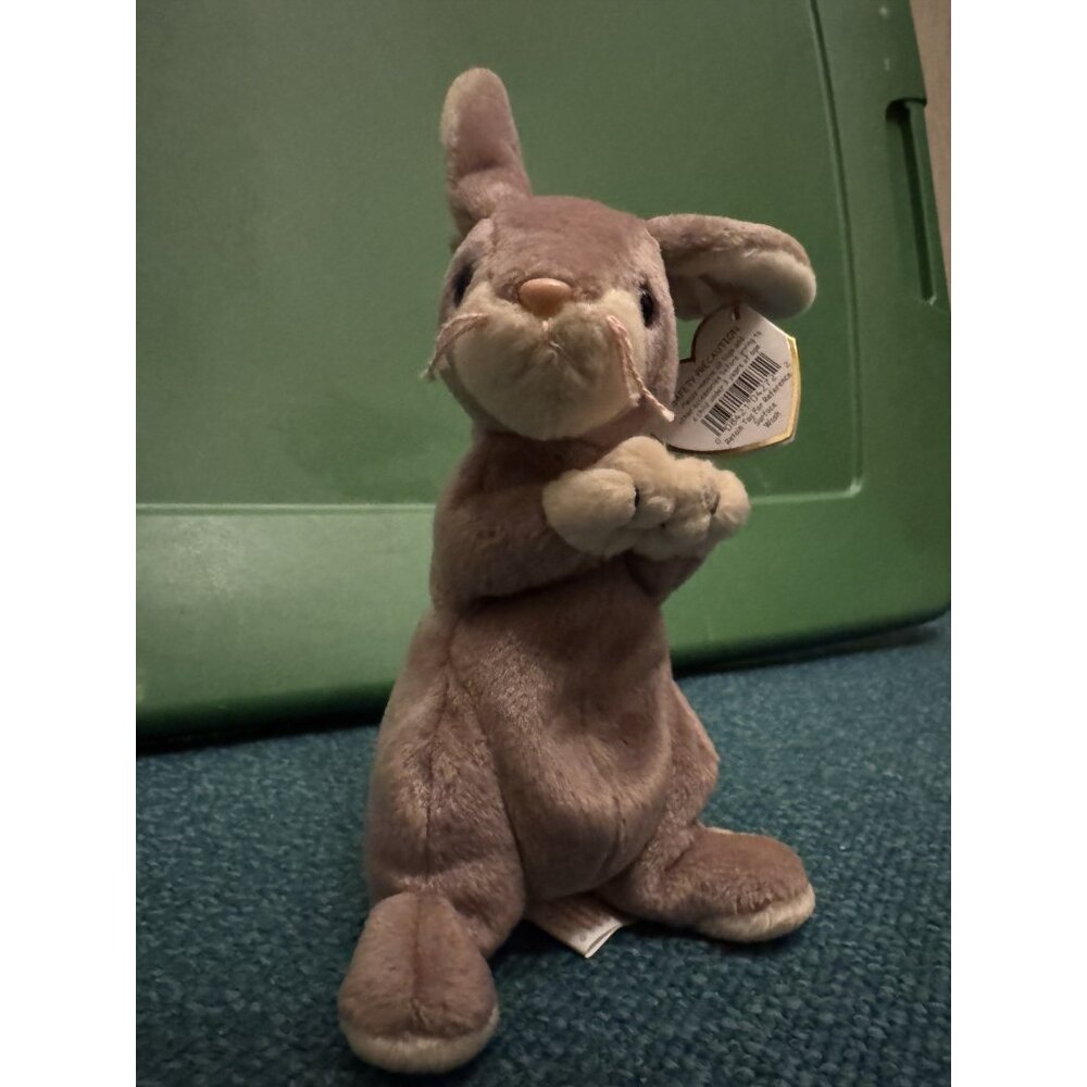 🐰🌷🐣TY Beanie Baby - SPRINGY the Bunny (8 inch)  Stuffed Rabbit Animal